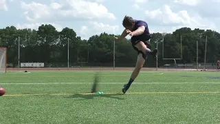 EU Soccer Players Kick American Football for First Time