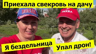 Привезли свекровь на дачу. Я бездельница и плохой пилот!