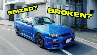 WHAT HAPPENED TO MY R34 SKYLINE?!? | JAPAN VLOG #5