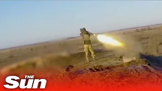 Ukrainian soldiers shoots down Russian cruise missile with single shot