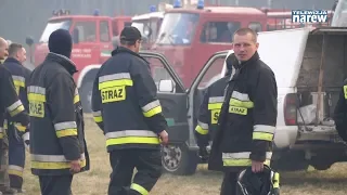 Pożar w Biebrzańskim Parku Narodowym