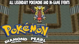 Pokemon Diamond & Pearl - All Legendary Pokemon Locations