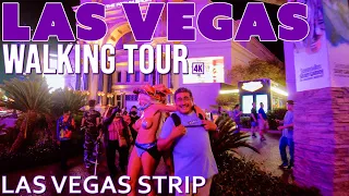 Las Vegas Strip Walking Tour 7/25/22 8:00 PM