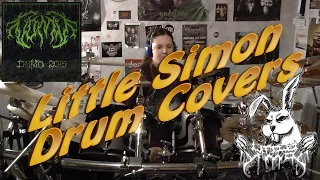 Vomit - Calcified Corpse Necromorph drumcover by Little Simon