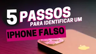 Como identificar um IPHONE FALSO em 5 passos