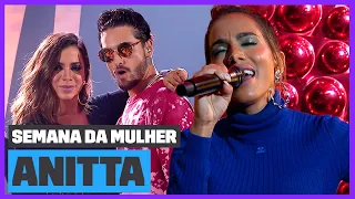 Anitta canta sucesso de Maiara & Maraisa e divida palco com Maluma! 🔥 | Semana Da Mulher