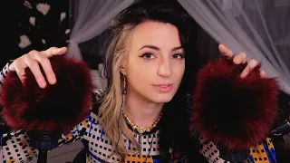 ASMR | Deep Ear Attention with Fluffy Covers and Close Whispering