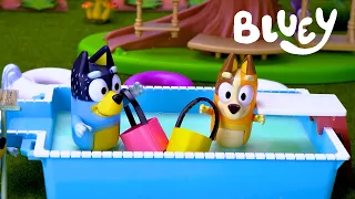 Swimming in Slime: Bluey and Bingo's Epic Pool Party Extravaganza
