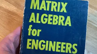 Matrix Algebra for Engineers