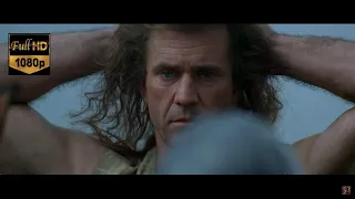 Braveheart - William Wallace returns seeking revenge for his wife -first battle scene -Mel Gibson
