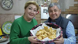 Жаренные🥟 ПЕЛЬМЕНИ по Узбекски! Хрустящее тесто и сочная начинка!