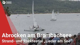 Abrocken am Strand: "Lieder am See"-Festival am Brombachsee