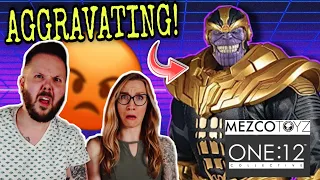 SO AGGRAVATING! Mezco Thanos FULL Unboxing and Review | Marvel One 12 Mezco Figure | Good and Bad