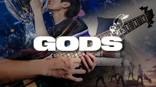 [TAB] League of Legends (Ft.NewJeans(뉴진스)) - GODS (Worlds 2023 Anthem) (Bass Cover)
