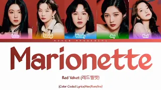 Red Velvet (レッドベルベット) - 'Marionette' Color Coded Lyrics [Kan/Rom/Ina] | Lirik Terjemahan (Sub Indo)