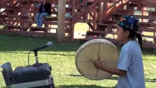 9 Year Old Rocks Hand drum