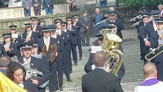 BANDA MUSICAL ROMAGEM AO CEMITÉRIO, MEMÓRIA, DOS MÚSICOS JÁ  FALECIDOS. 01/11/2023.