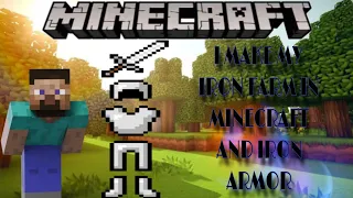 I make my iron farm in Minecraft full gameplay #3 #like #viral