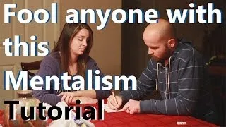 Mentalism that fools every time || Mentalism effect Reveal and Tutorial