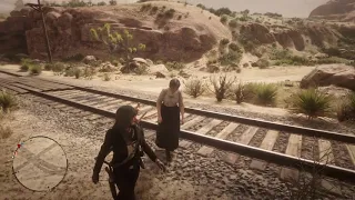 Red Dead Redemption 2 Zombie Lady?/