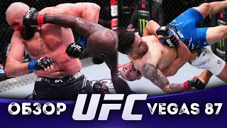 ОБЗОР UFC FN: Жаирзиньо Розенстрайк - Шамиль Газиев | Мухаммед Мокаев, Умар Нурмагомедов