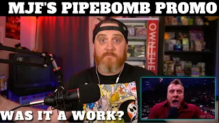 Was MJF's Pipebomb Promo on AEW Dynamite a Work? Review|Reaction Will MJF Leave All Elite Wrestling?