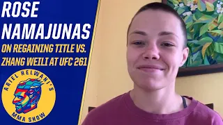 Rose Namajunas describes her emotions after beating Zhang Weili | Ariel Helwani’s MMA Show