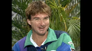 Jimmy Connors 1991 US Open Interview