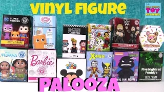 Disney Moana Tokidoki Kidrobot Barbie Super Heroes Vinyl Figure Palooza Opening | PSToyReviews