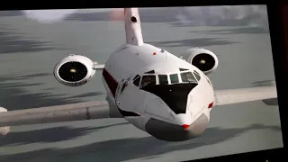 Microsoft Flight Simulator 2004 полёт на Ту 134 УБЛ