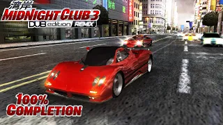 Midnight Club 3 DUB Edition REMIX Mirror Match 100% Completion [4K]