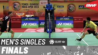YONEX SUNRISE India Open 2023 | Viktor Axelsen (DEN) [1] vs. Kunlavut Vitidsarn (THA) [8] | F