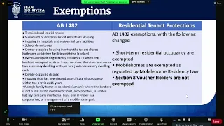 San Diego City Council meeting on controversial Tenant Protection Ordinance