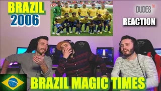 Brazil 2006 Magic Times | RONALDINHO! ADRIANO! RONALDO! KAKA! R.CARLOS!... | FIRST TIME REACTION