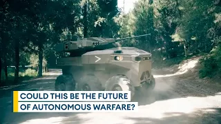 The drone-launching armoured vehicle with an AI brain