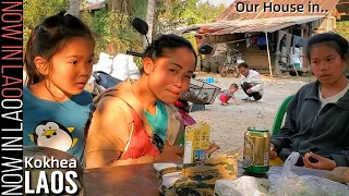 Our House in the Village of Kokhea Laos | Now in Lao