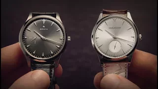 Jaeger LeCoultre vs Zenith - Ultra Thin Watches | Watchfinder & Co.