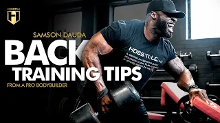 Back Training Techniques From a Pro Bodybuilder | Samson Dauda | Hosstile Supplements