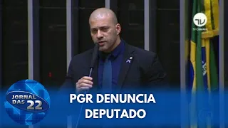 PGR denuncia ao STF deputado Daniel Silveira, preso em flagrante por crime inafiançável