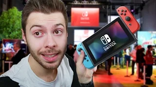 J'AI TESTÉ LA NINTENDO SWITCH EN AVANT-PREMIÈRE !