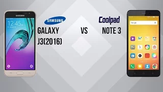 Samsung Galaxy J3(2016) vs Coolpad Note 3