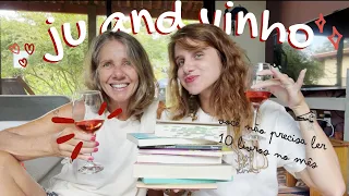 vinho com a minha mãe: metas literárias de 2023, respeitar seus limites, livros que amamos e odiamos