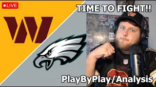 LIVE! Washington Commanders Vs Philadelphia Eagles! PlayByPlay/Analysis