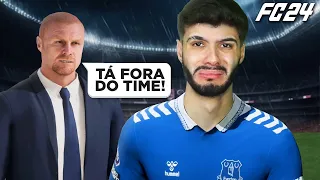 Fim da Carreira... O Técnico me Expulsou do Time! FC 24 (Modo Jogador) #36