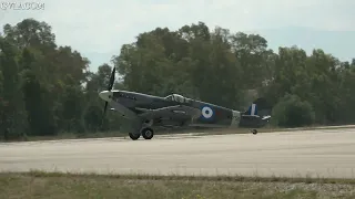 NATO Tiger Meet 2022 Hellenic Air Force Spitfire arrival