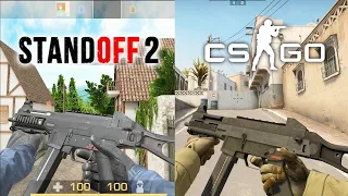 CSGO vs Standoff 2 - Weapons Comparison