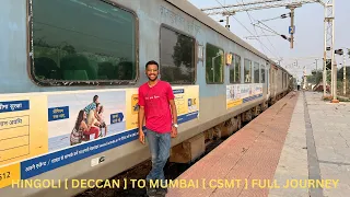 12072 : HINGOLI [ DECCAN ] - MUMBAI [ CSMT ] JAN SHATABDI EXPRESS : FULL JOURNEY ||.