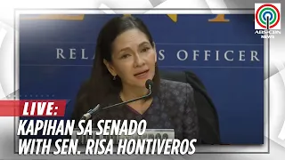 Kapihan sa Senado with Sen. Risa Hontiveros | ABS-CBN News