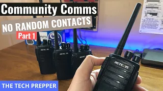 Community Communications & MURS Radios - No Random Contacts Series
