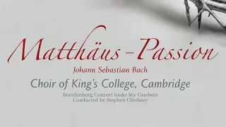 J.S. Bach: Matthäus Passion